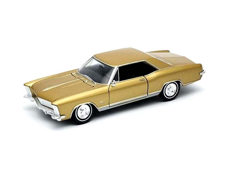 1965 Buick Riviera Grand Sport - Gold (NEX) Diecast 1:24 Scale Model - Welly 24072GLD