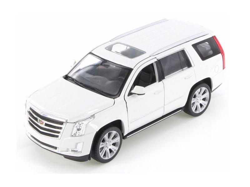 2017 Cadillac Escalade w/ Sunroof - White (Nex) Diecast 1:27 Scale Model - Welly 24084WH