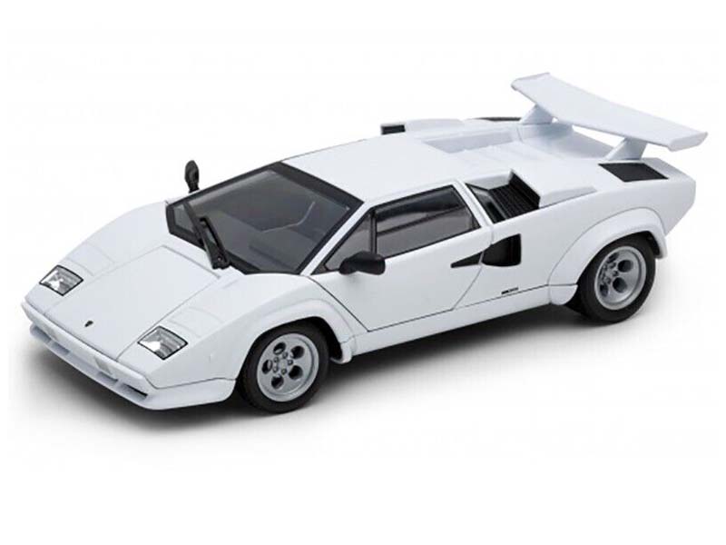 Lamborghini Countach LP 5000 S – White (NEX) Diecast 1:24 Scale Model - Welly 24112WH