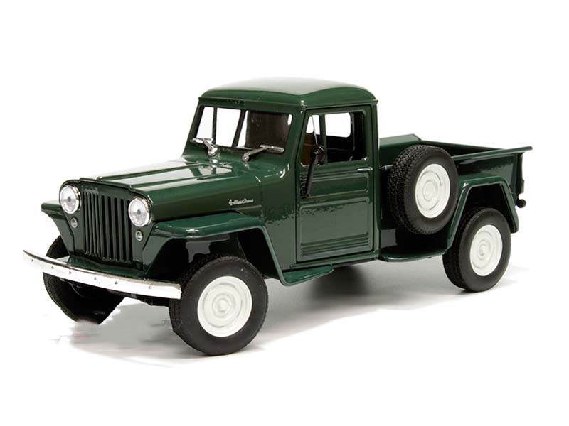1947 Jeep Willys Pickup – Green (NEX) Diecast 1:24 Scale Model - Welly 24116GRN