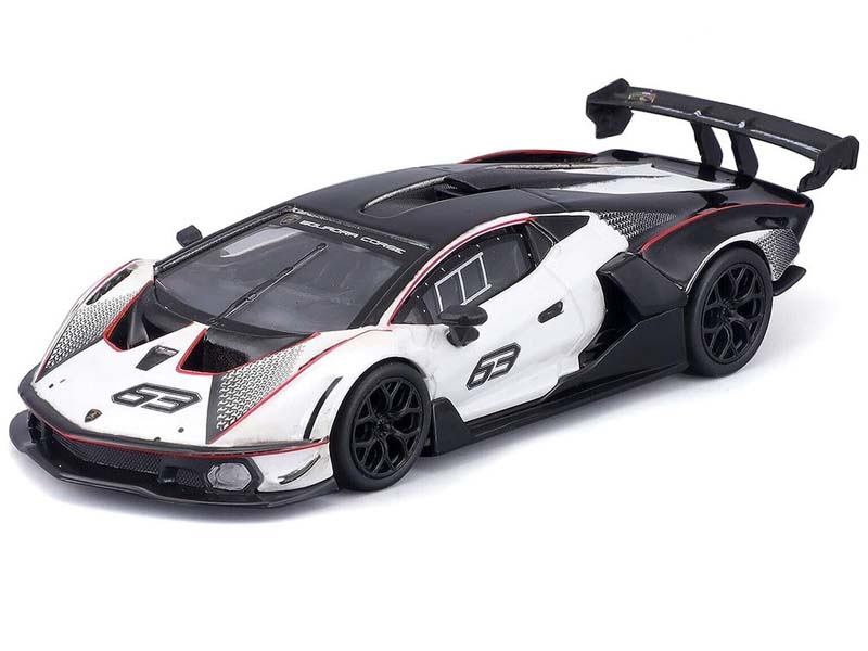 BBurago Lamborghini Reventon 11029, auto zonder batterij, schaal 1:18, wit BBurago Lamborghini Reventon 11029, auto zonder batterij, schaal 1:18, wit