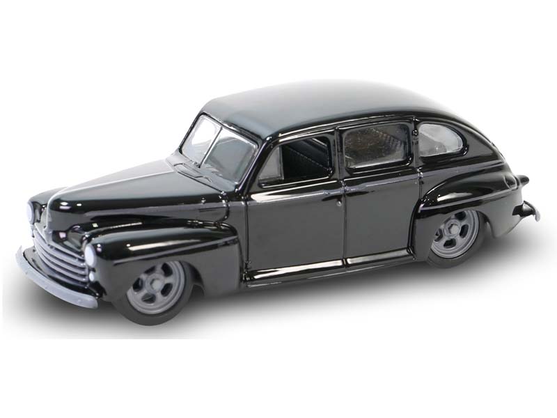 1948 Ford Fordor Super Deluxe Lowrider (Black Bandit Series 29) Diecast 1:64 Scale Model - Greenlight 28150A