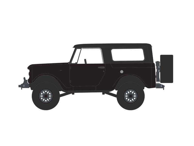 PRE-ORDER 1969 Harvester Scout Lifted (Black Bandit Series 29) Diecast 1:64 Scale Model - Greenlight 28150B