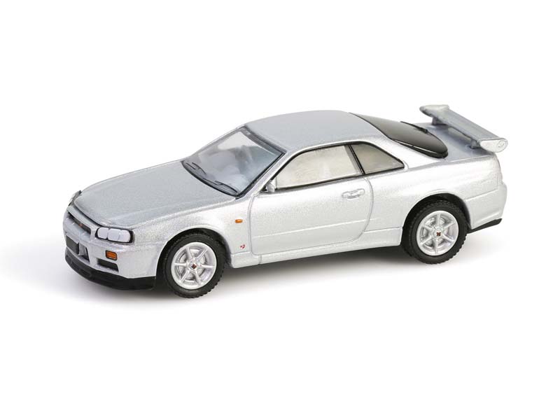 Voiture miniature NISSAN SKYLINE GT-R R34 GREEN METALLIC 1999 - Collection Voiture miniature NISSAN SKYLINE GT-R R34 GREEN METALLIC 1999 - Collection
