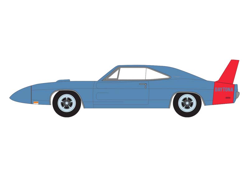 PRE-ORDER 1969 Dodge Charger Daytona (Anniversary Collection Series 18 – America 250 Edition) Diecast 1:64 Scale Model - Greenlight 28180F