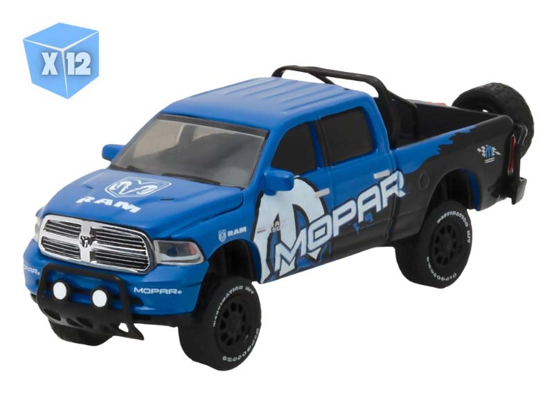PRE-ORDER - 12 PACK 2017 Ram 1500 MOPAR Off-Road Edition Diecast 1:64 Scale Model - Greenlight 29887