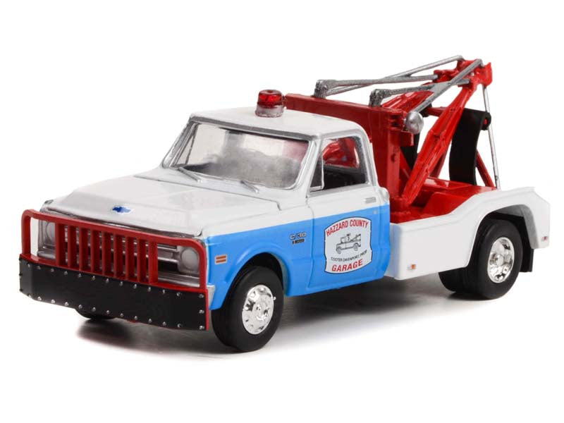 CHASE 1969 Chevrolet C-30 Dually Wrecker - Hazzard County Garage (Hobby Exclusive) Diecast 1:64 Model - Greenlight 30324