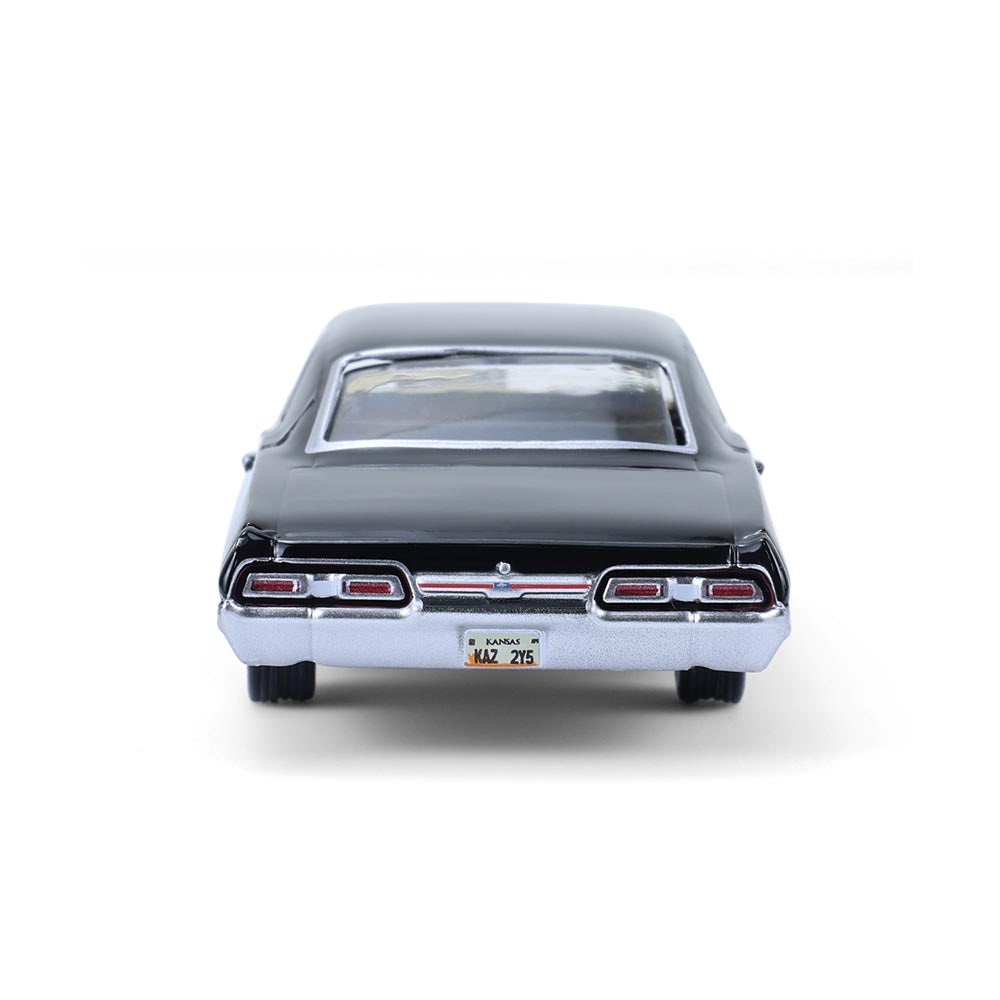 PRE-ORDER - 48 PACK 1967 Chevrolet Impala Sport Sedan Tuxedo Black Diecast 1:64 Scale Model - Greenlight 30333