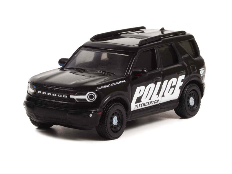 CHASE 2021 Ford Bronco Sport - Police Interceptor Concept (Hobby Exclusive) 1:64 Scale Model - Greenlight 30339