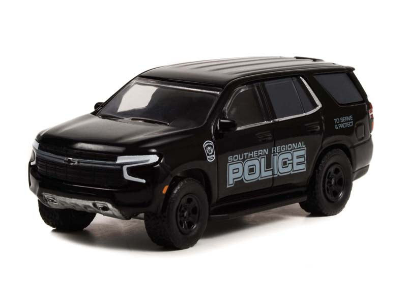 CHASE 2021 Chevrolet Tahoe Police Pursuit Vehicle (PPV) - Pennsylvania Police Department (Hot Pursuit) 1:64 Scale Model - Greenlight 30342