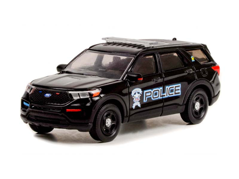 CHASE 2022 Ford Police Interceptor Utility - Fishers Indiana Police Department (Hobby Exclusive) Diecast 1:64 Scale Model - Greenlight 30350