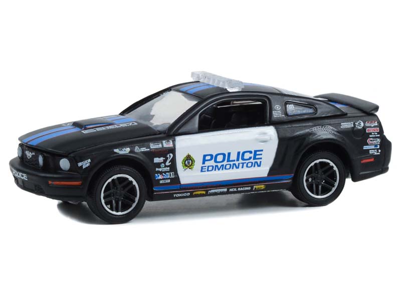 2009 Ford Mustang GT - Edmonton Police Canada - Blue Line Racing 25 Ye –  Karson Diecast Co.