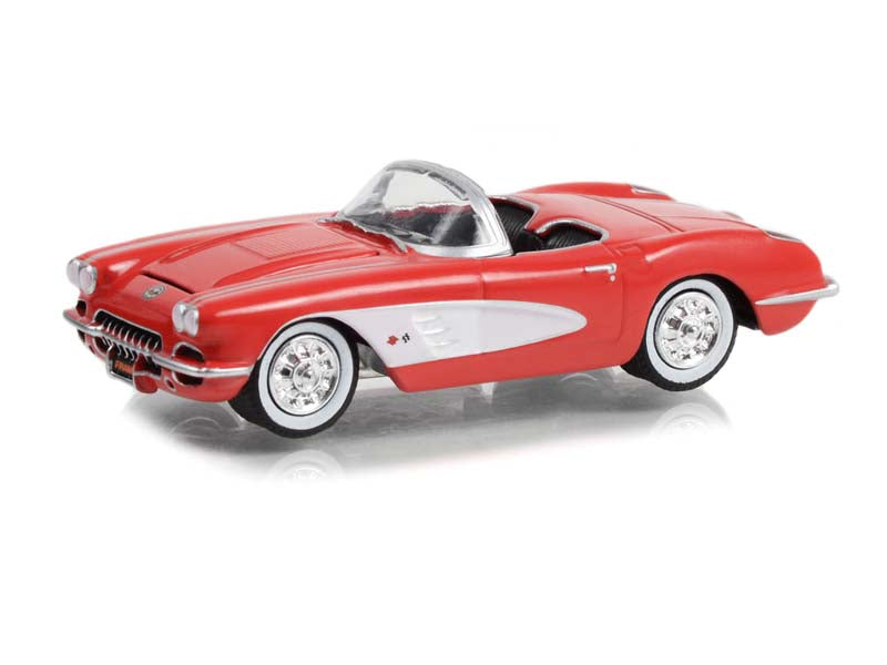 1958 Chevrolet Corvette - FRAM Oil Filters Trusted Since 1934 (Hobby Exclusive) Diecast 1:64 Scale Model - Greenlight 30388