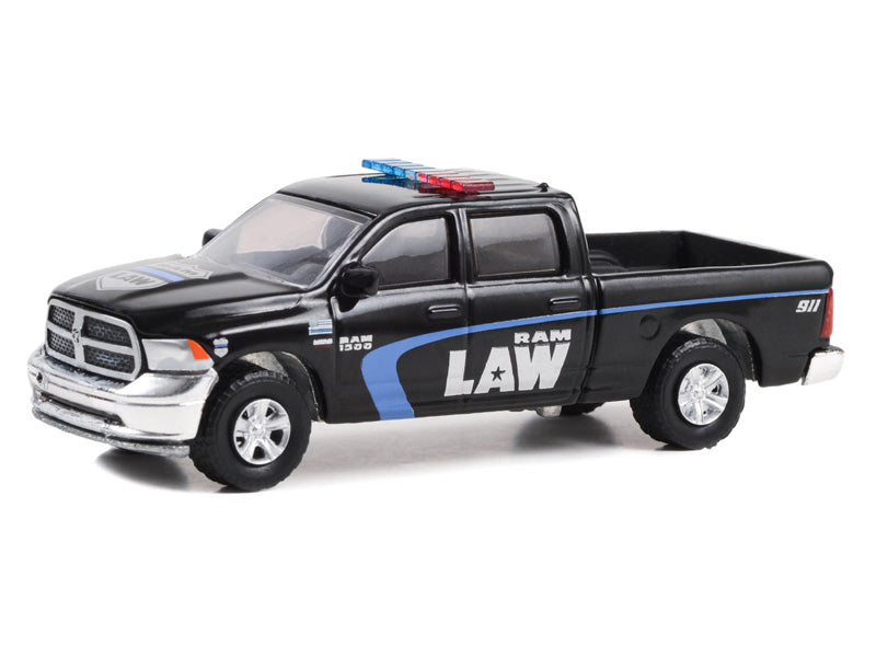 CHASE 2022 Ram 1500 Classic Special Service - Ram Law (Hobby Exclusive) Diecast Scale 1:64 Model - Greenlight 30411