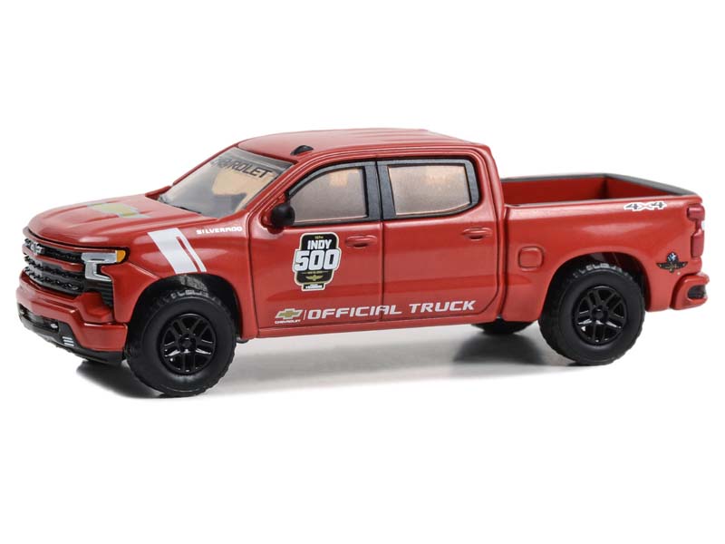 PRE-ORDER 2023 Chevrolet Silverado 1500 - 2023 107th Running of the Indianapolis 500 (Hobby Exclusive) Diecast 1:64 Model - Greenlight 30457