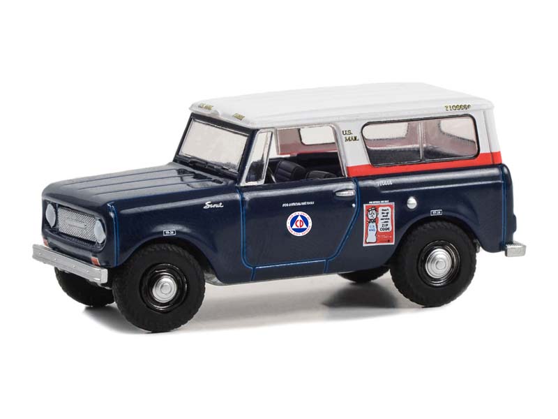 1967 Harvester Scout Right Hand Drive - United States Postal Service (USPS) (Hobby Exclusive) Diecast 1:64 Model - Greenlight 30463