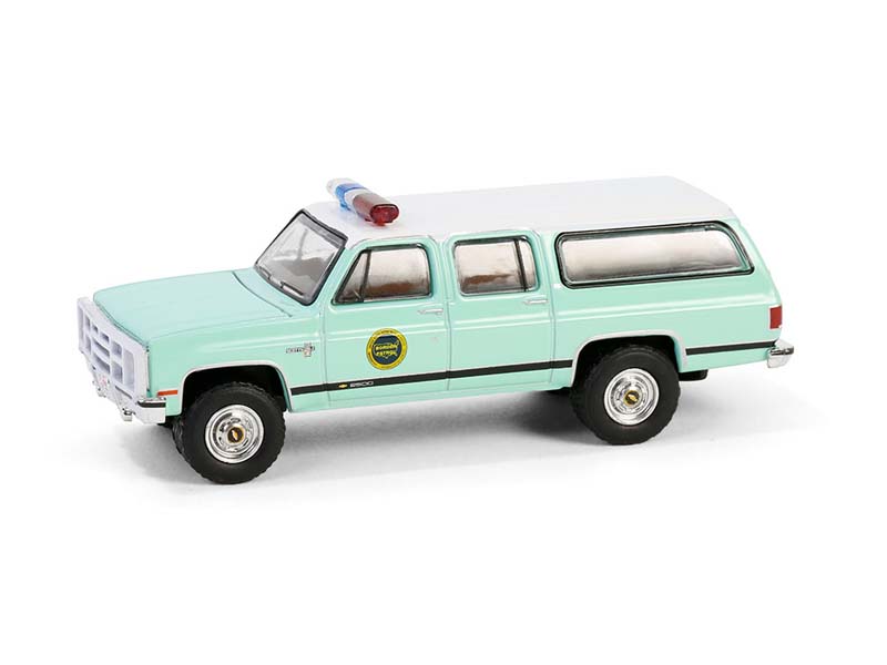 PRE-ORDER 1990 Chevrolet Suburban K20 Scottsdale - U.S. Border Patrol (Hobby Exclusive) Diecast 1:64 Scale Model - Greenlight 30513