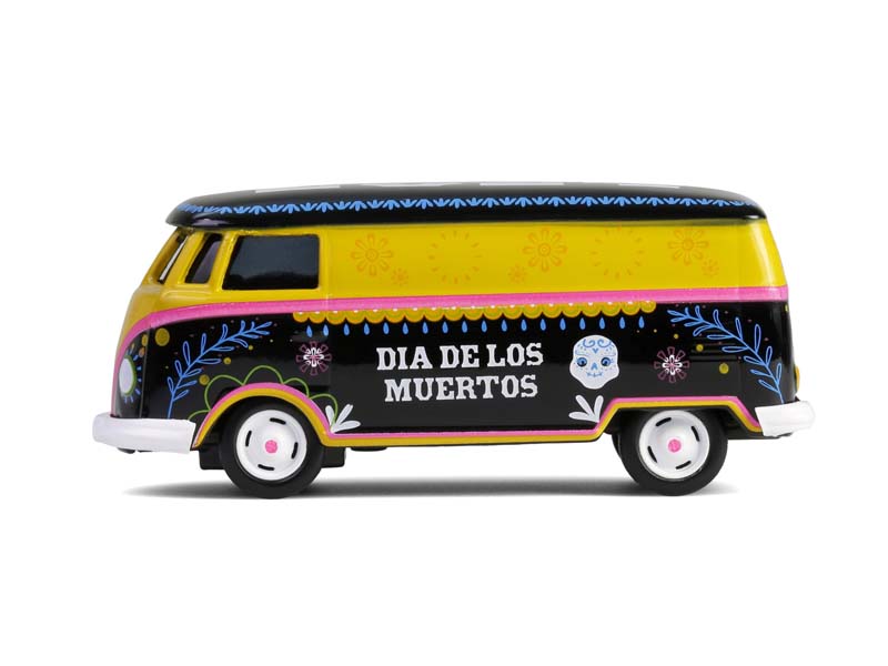 Volkswagen Type 2 Panel Van - Dia de los Muertos 2025 Diecast 1:64 Scale Model - Greenlight 30525