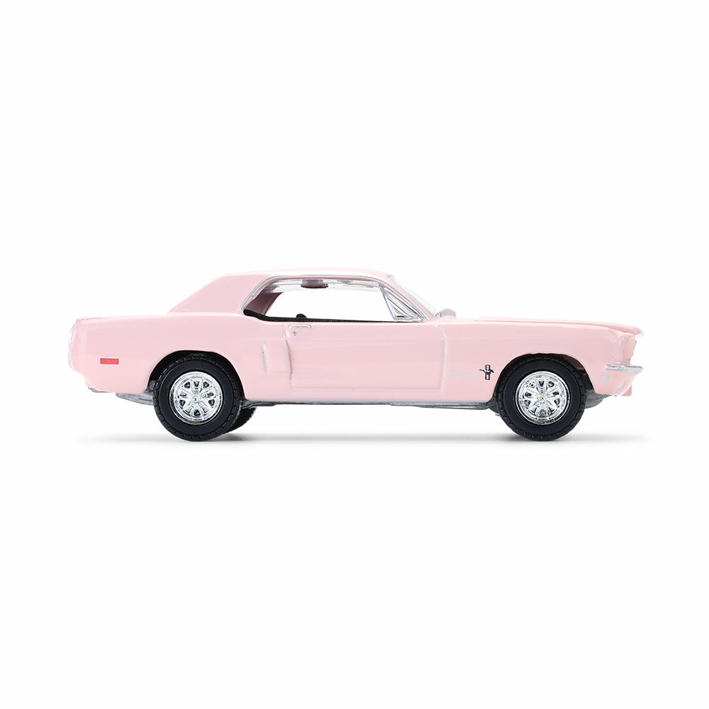 PRE-ORDER 1968 Ford Mustang Coupe - West Coast USA Special Edition Mustang – Hot Pink Diecast 1:64 Scale Model - Greenlight 30538