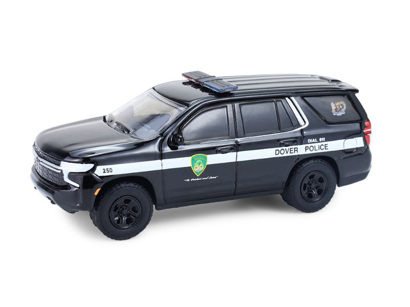 2024 Chevrolet Tahoe – Dover Police – 100th Anniversary Edition Diecast 1:64 Scale Model - Greenlight 30549