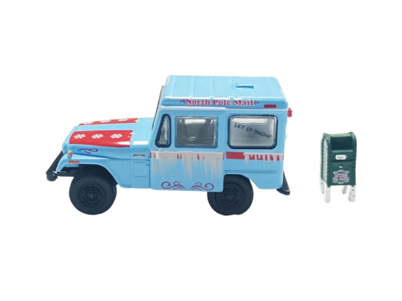 PRE-ORDER 1974 Jeep DJ-5 U.S Mail Truck w/ Mailbox Accessory (Christmas 2025 Limited Edition) Diecast 1:64 Scale Model - Greenlight 30564D