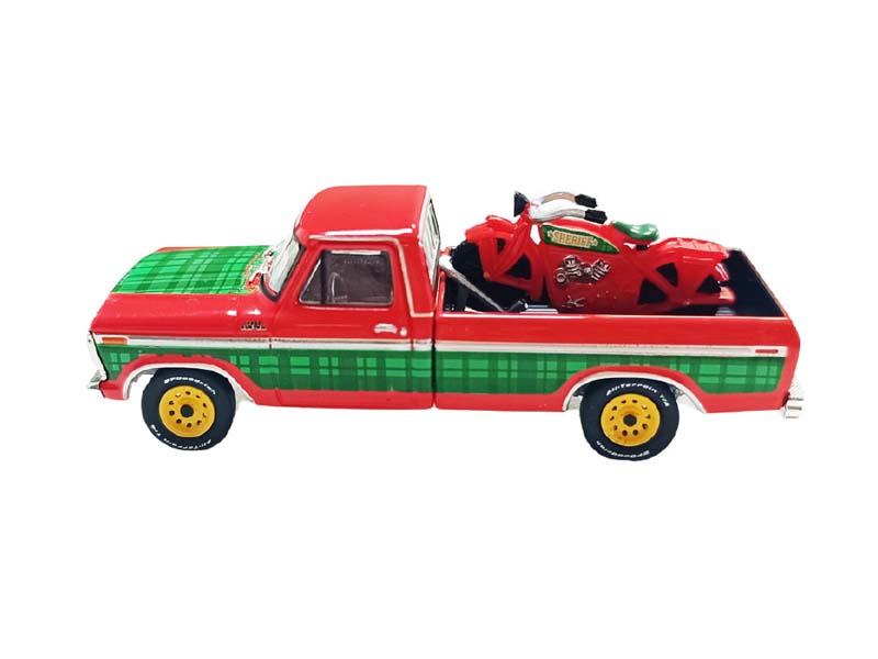 t*n様 THE KING OF COLLECTORS’24 SPECIALテリ PRE-ORDER - 12 PACK 1978 Ford F-250 w/ Vintage Motorcycle