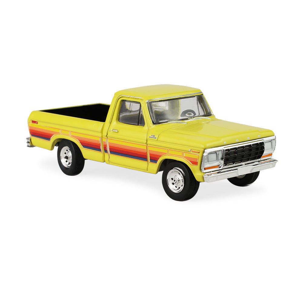 PRE-ORDER 1978 Ford F-150 – Free Wheeling Stripes Edition – Yellow