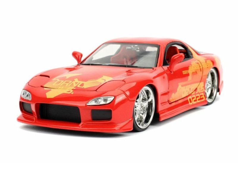 Julius’s 1993 Mazda RX-7 (Fast & Furious) Diecast 1:24 Scale Model - Jada 30747