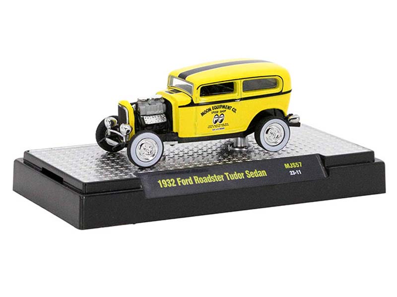 CHASE 1932 Ford Tudor Sedan Mooneye’s Limited Edition 3,600 Pcs (Mijo Exclusives) Diecast 1:64 Scale Model - M2 Machines 31500-MJS57
