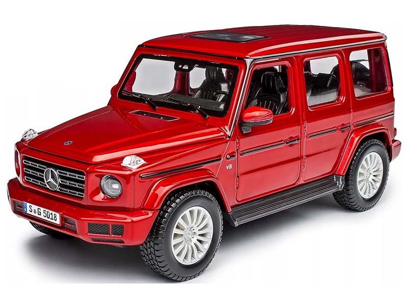 2019 Mercedes-Benz G-Class Metallic Red (Special Edition) Diecast 1:25 Model Car - Maisto 31531MRD