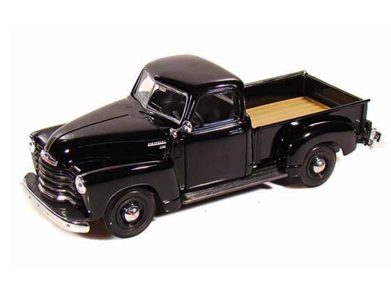 1950 Chevrolet 3100 Pickup Truck Black Diecast 1:25 Scale Model - Maisto 31952BK