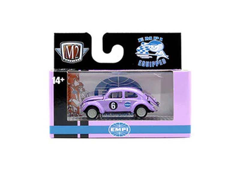 1956 VW Beetle Deluxe USA Model (Auto-Thentics Release 103) Diecast 1:64 Scale Model - M2 Machines 32500-103