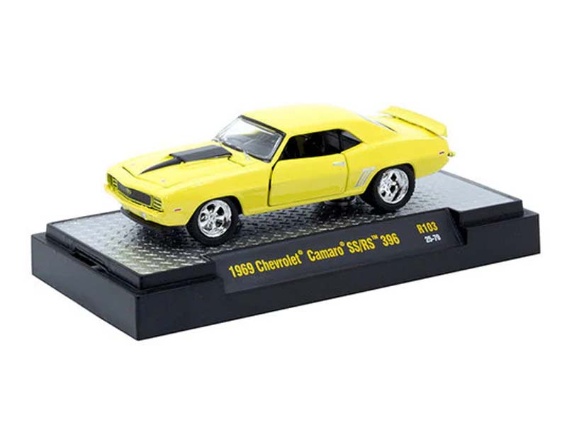 1969 Chevrolet Camaro SS/RS 396 (Auto-Thentics Release 103) Diecast 1:64 Scale Model - M2 Machines 32500-103