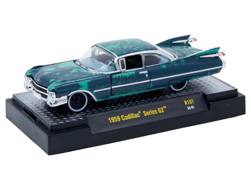 CHASE 1959 Cadillac Series 62 - Tarnished Blue (Auto-Thentics