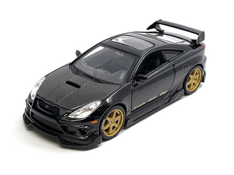 PRE-ORDER Toyota Celica GT-S – Black – Maisto Design (Tokyo Mod) Diecast 1:24 Scale Model - Maisto 32544BK