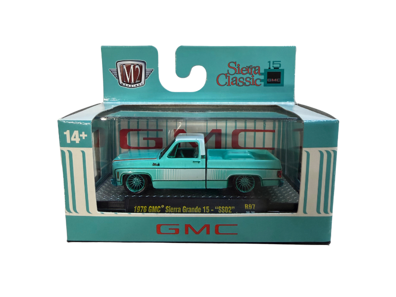 CHASE 1976 GMC Sierra Grande 15 - Teal (Detroit Muscle Release 97) Die ...