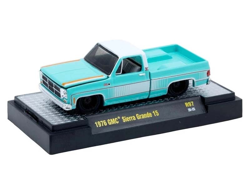 CHASE 1976 GMC Sierra Grande 15 - Teal (Detroit Muscle Release 97) Die ...