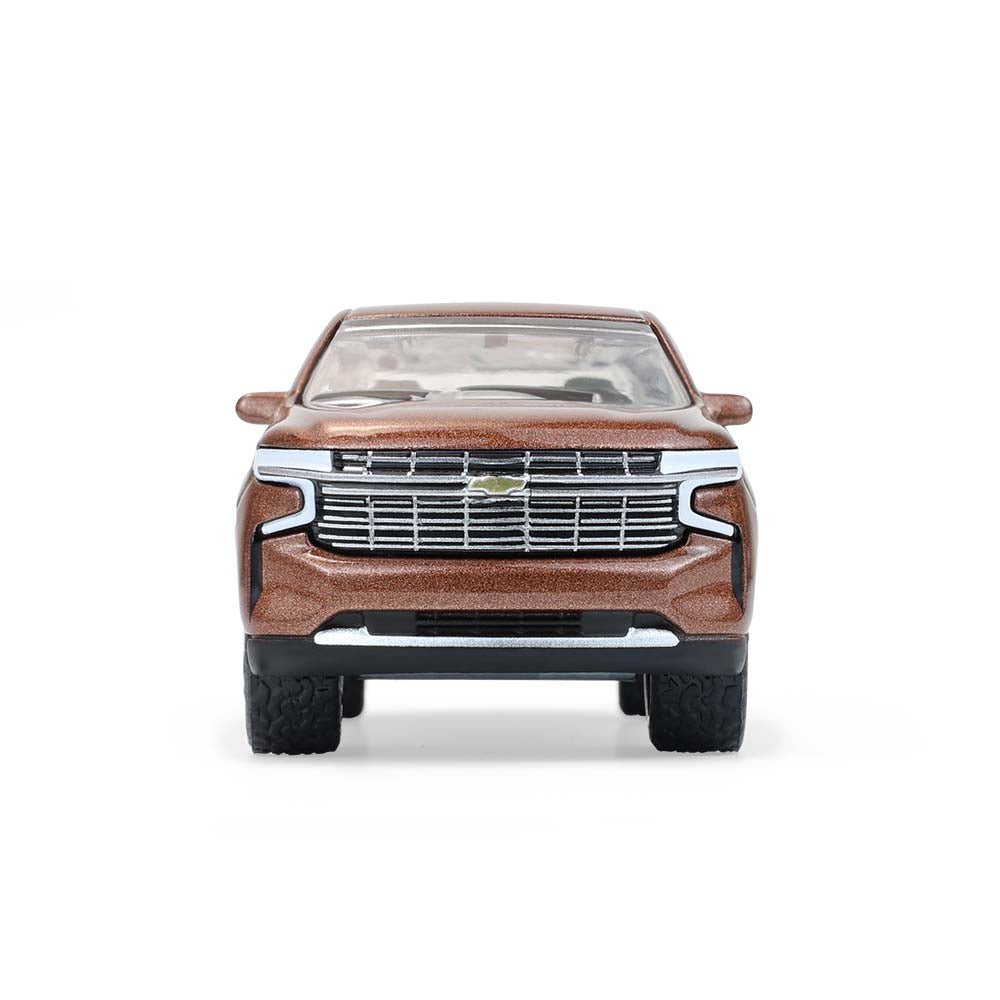 6 PACK 2022 Chevrolet Tahoe - Auburn Metallic (Blue Collar Collection Series 14) Diecast 1:64 Scale Model - Greenlight 35300E