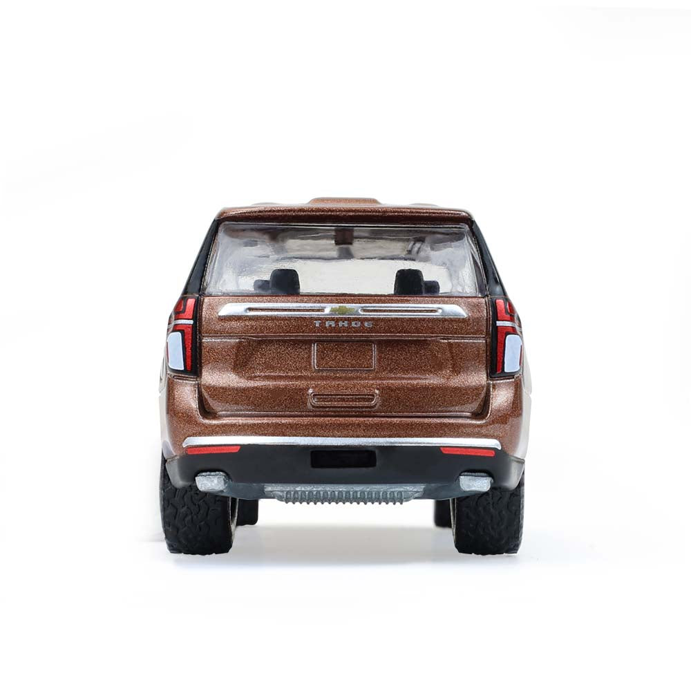 6 PACK 2022 Chevrolet Tahoe - Auburn Metallic (Blue Collar Collection Series 14) Diecast 1:64 Scale Model - Greenlight 35300E