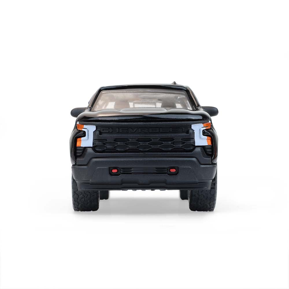 RAW CHASE 2023 Chevrolet Silverado – Stars & Stripes (Blue Collar Collection Series 14) Diecast 1:64 Scale Model - Greenlight 35300F