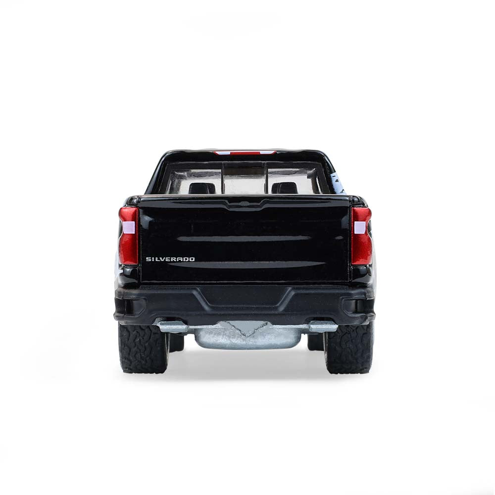 RAW CHASE 2023 Chevrolet Silverado – Stars & Stripes (Blue Collar Collection Series 14) Diecast 1:64 Scale Model - Greenlight 35300F