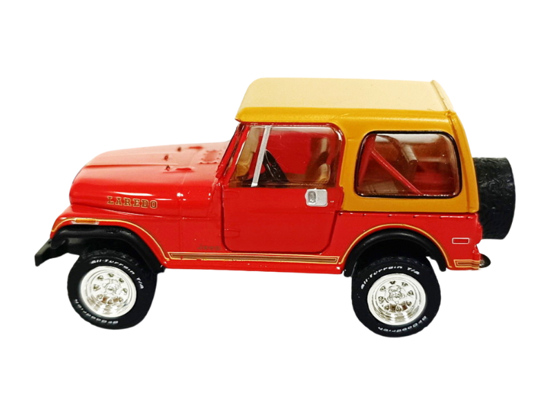 PRE-ORDER 1980 Jeep CJ-7 Laredo – Red (All-Terrain Series 17) Diecast 1:64 Scale Model - Greenlight 35310E