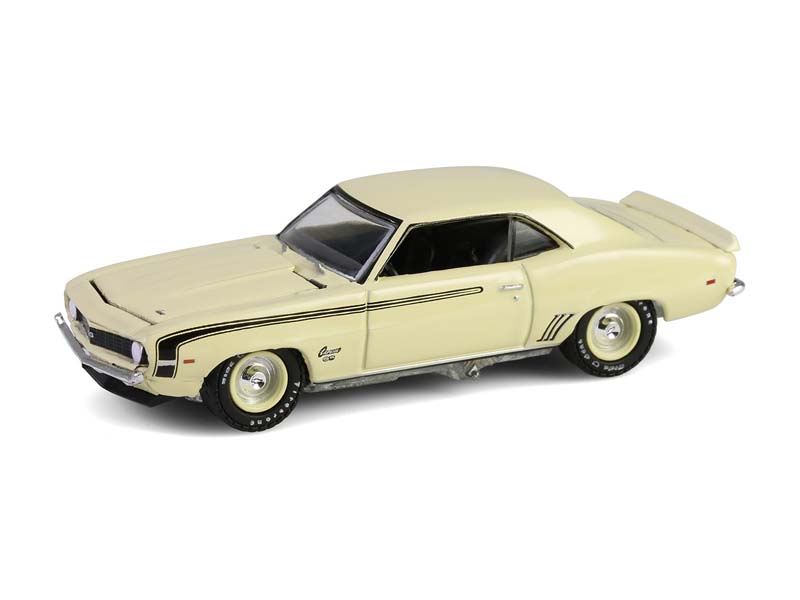 1969 Chevrolet Camaro SS 396 - Butternut Yellow (Barrett-Jackson Series 15) Diecast 1:64 Scale Model - Greenlight 37320C