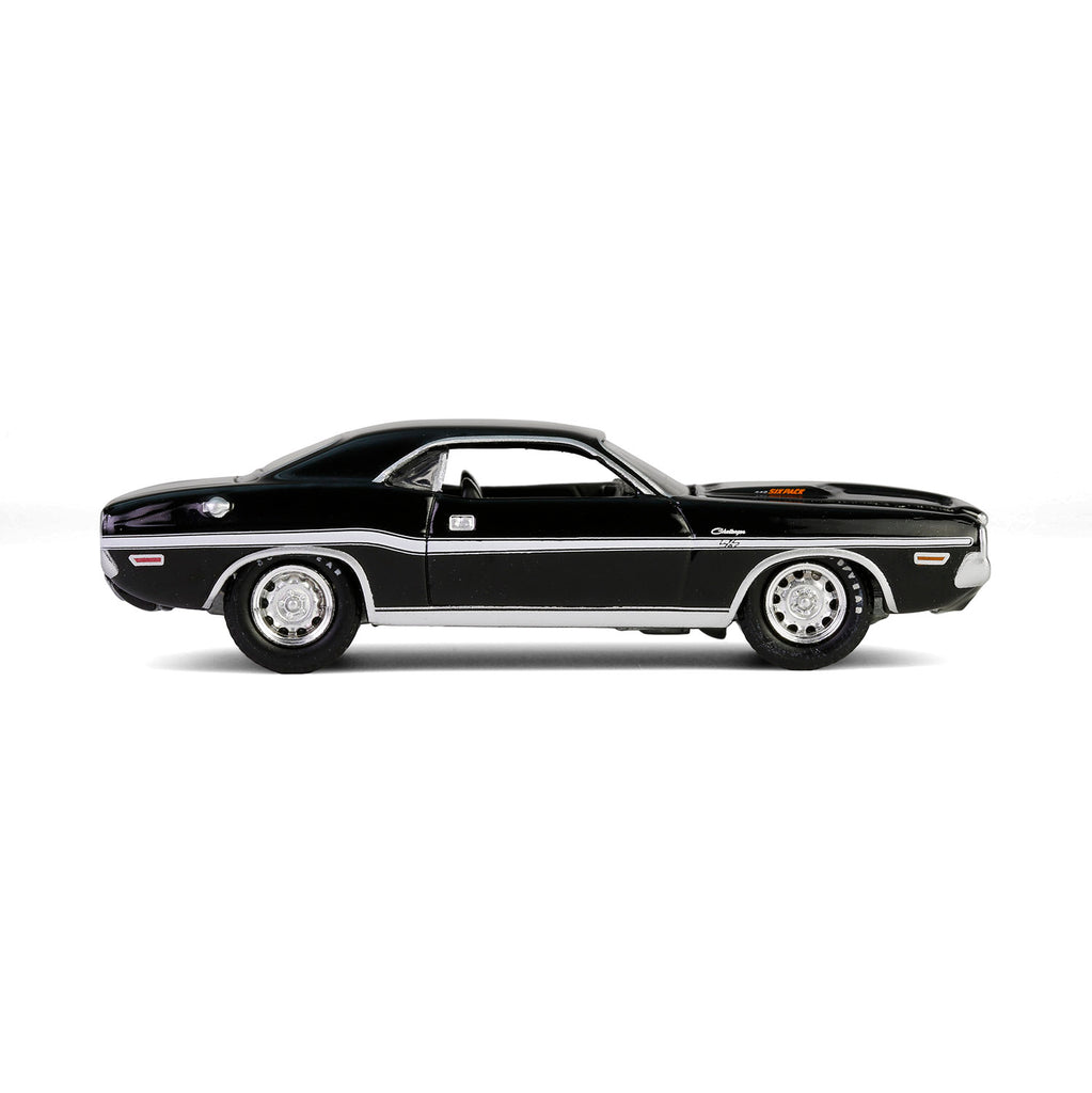 1970 Dodge Challenger R/T 440 - Black (Barrett-Jackson Series 15) Diecast 1:64 Scale Model - Greenlight 37320D