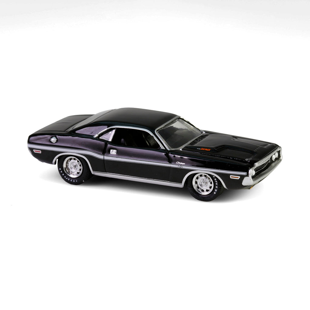 1970 Dodge Challenger R/T 440 - Black (Barrett-Jackson Series 15) Diecast 1:64 Scale Model - Greenlight 37320D