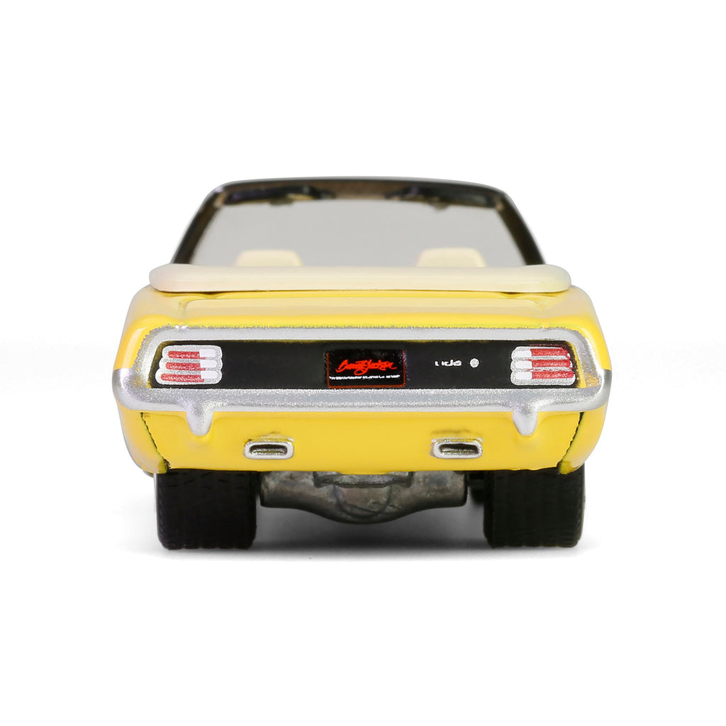 1970 Plymouth 'Cuda Convertible - Yellow (Barrett-Jackson Series 15) Diecast 1:64 Scale Model - Greenlight 37320E