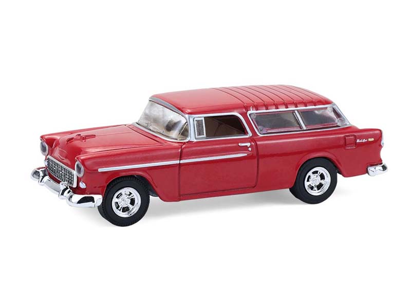 1955 Chevrolet Nomad Custom Wagon (Barrett-Jackson Series 16) Diecast 1:64 Scale Model - Greenlight 37330A