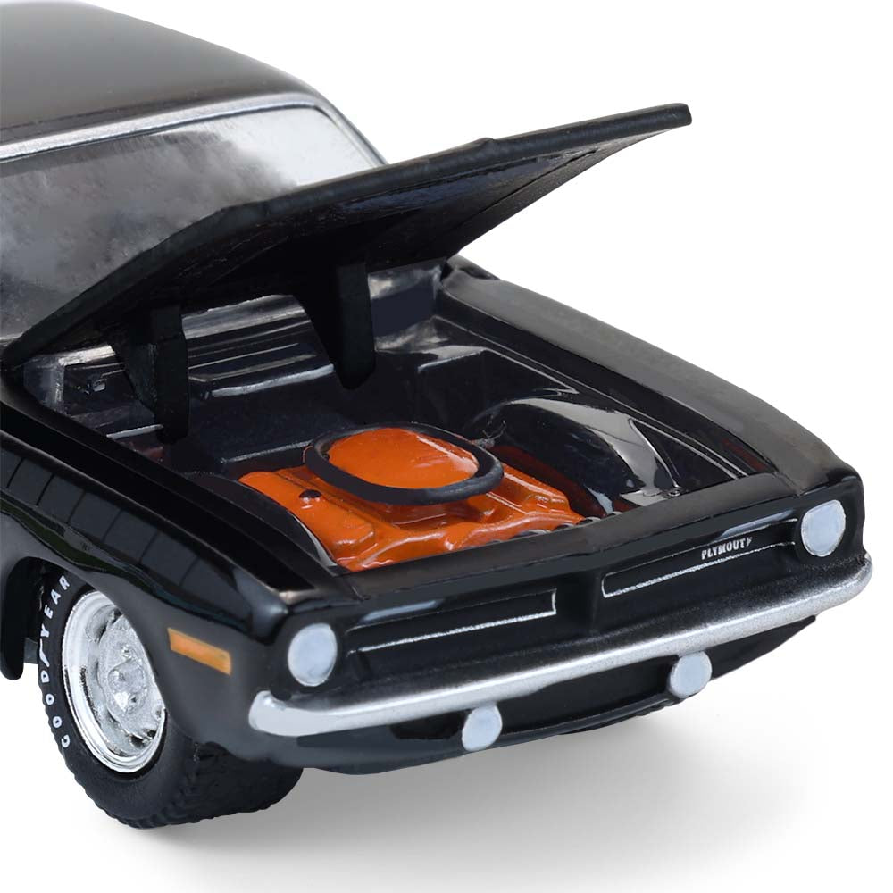 1970 Plymouth 'Cuda AAR (Barrett-Jackson Series 16) Diecast 1:64 Scale Model - Greenlight 37330E