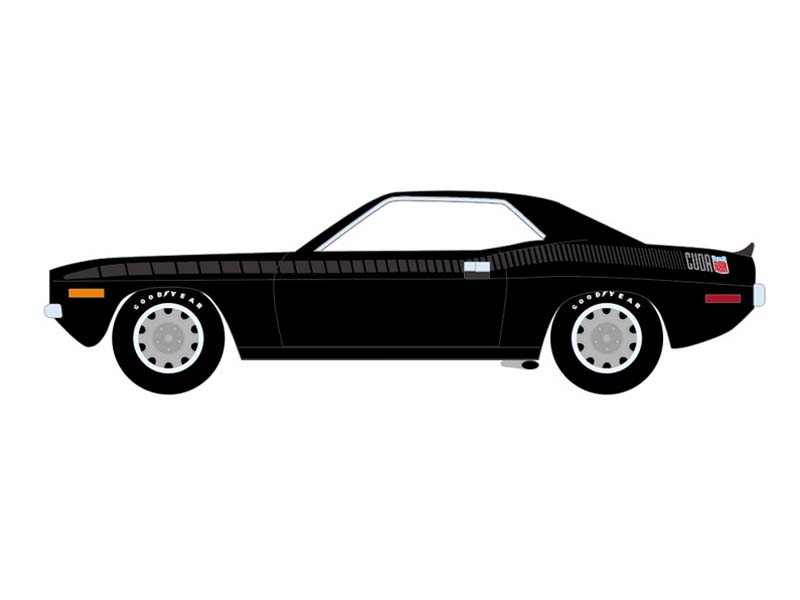 1970 Plymouth 'Cuda AAR (Barrett-Jackson Series 16) Diecast 1:64 Scale Model - Greenlight 37330E