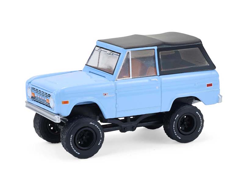 1972 Ford Bronco Custom SUV (Barrett-Jackson Series 16) Diecast 1:64 Scale Model - Greenlight 37330F